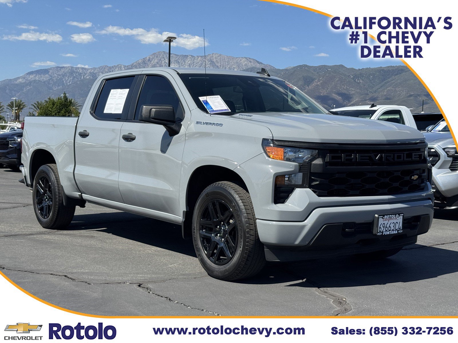 Used 2025 Chevrolet Silverado 1500 Custom RWD image 1