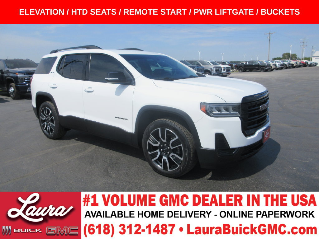 Used 2021 GMC Acadia SLE w/ Driver Convenience Package FWD image 1