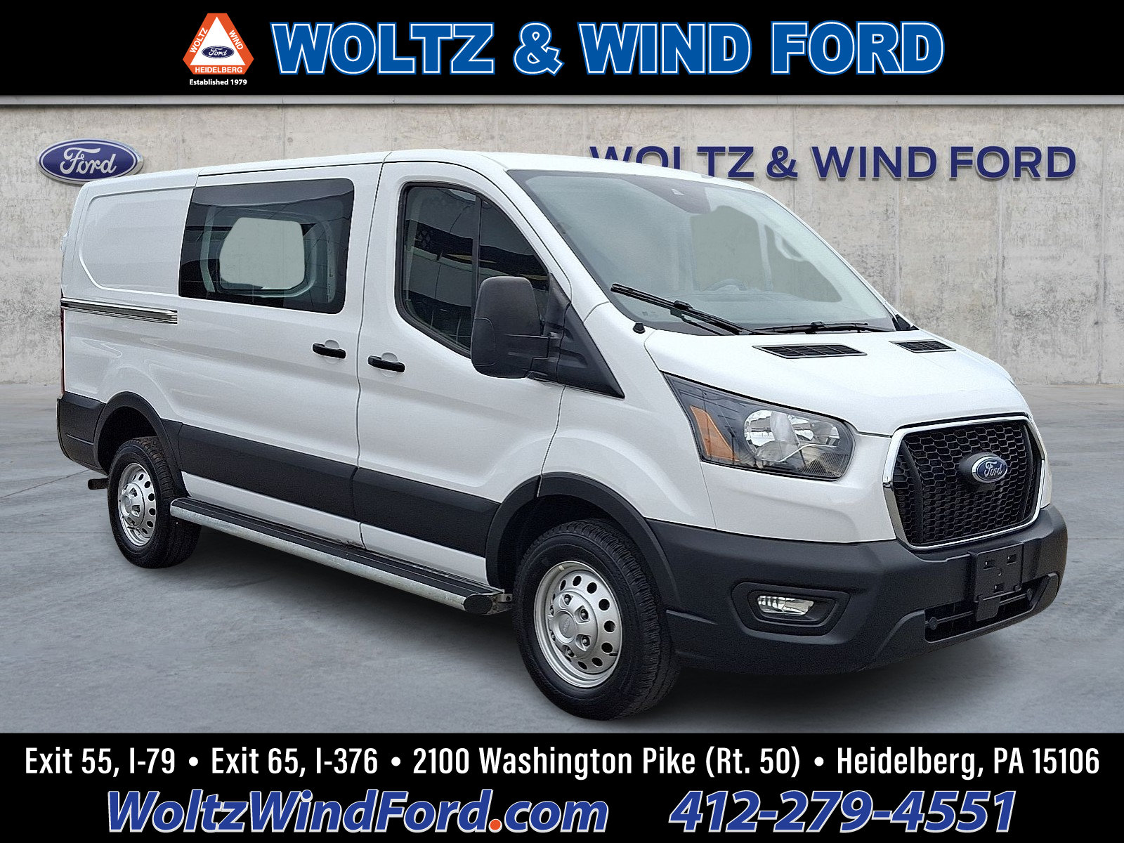 Used 2024 Ford Transit 250 Low Roof AWD w/ Exterior Upgrade Package image 1