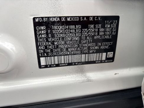 Used 2024 Honda HR-V Sport image 10