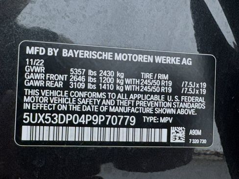 Used 2023 BMW X3 xDrive30i w/ M Sport Package AWD/4WD image 30
