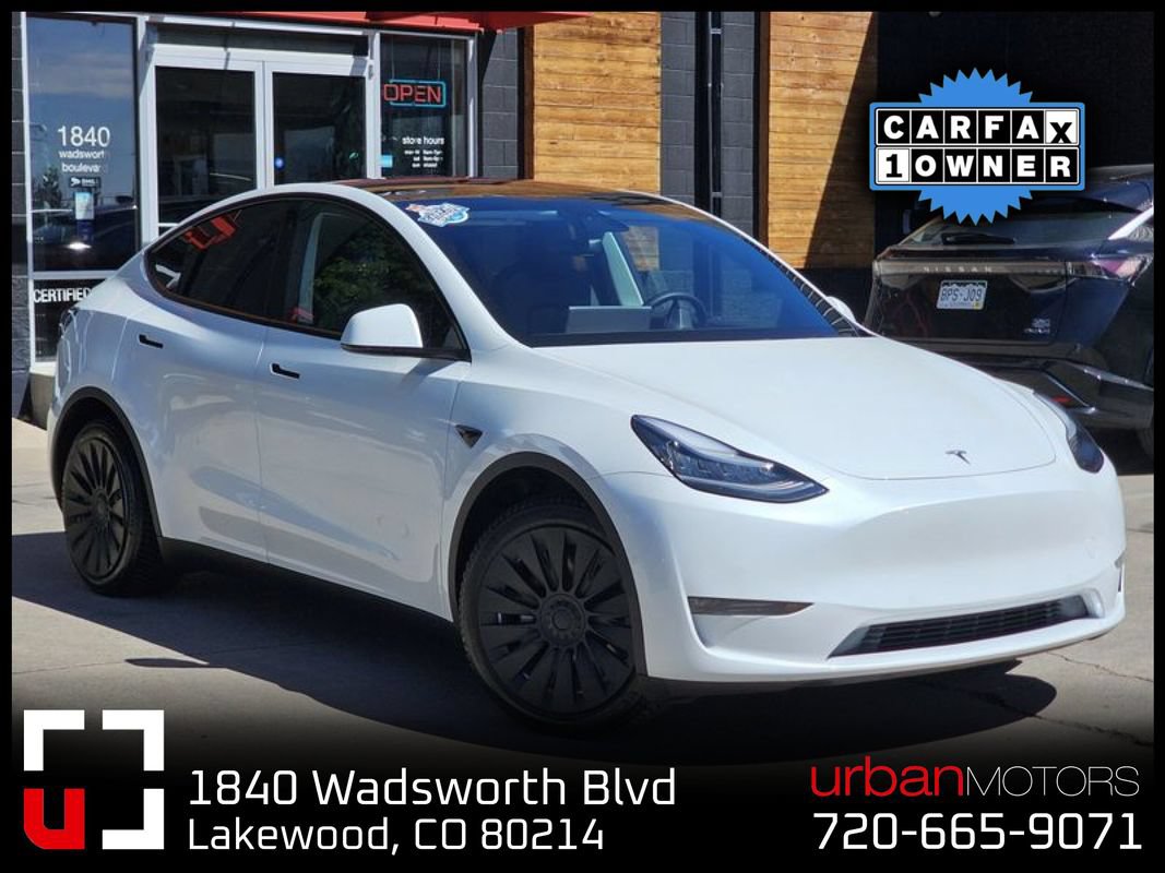 Used 2020 Tesla Model Y Long Range AWD/4WD image 1