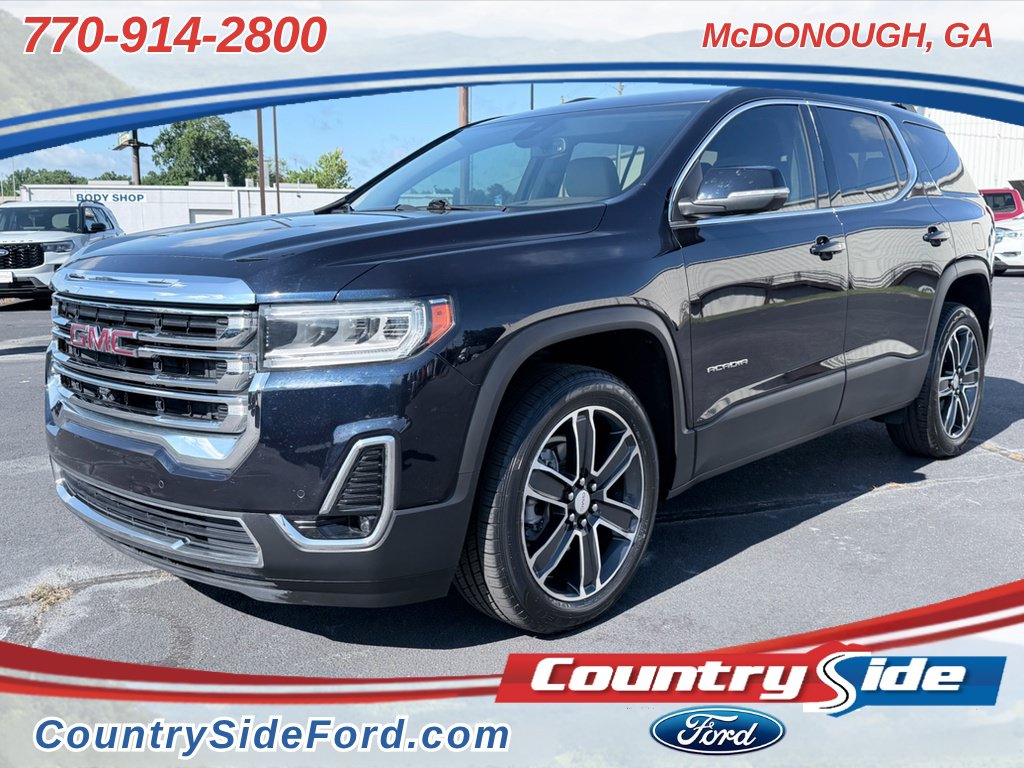 Used 2021 GMC Acadia SLT w/ Technology Package FWD image 1