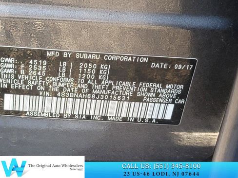 Used 2018 Subaru Legacy 2.5i Premium image 26