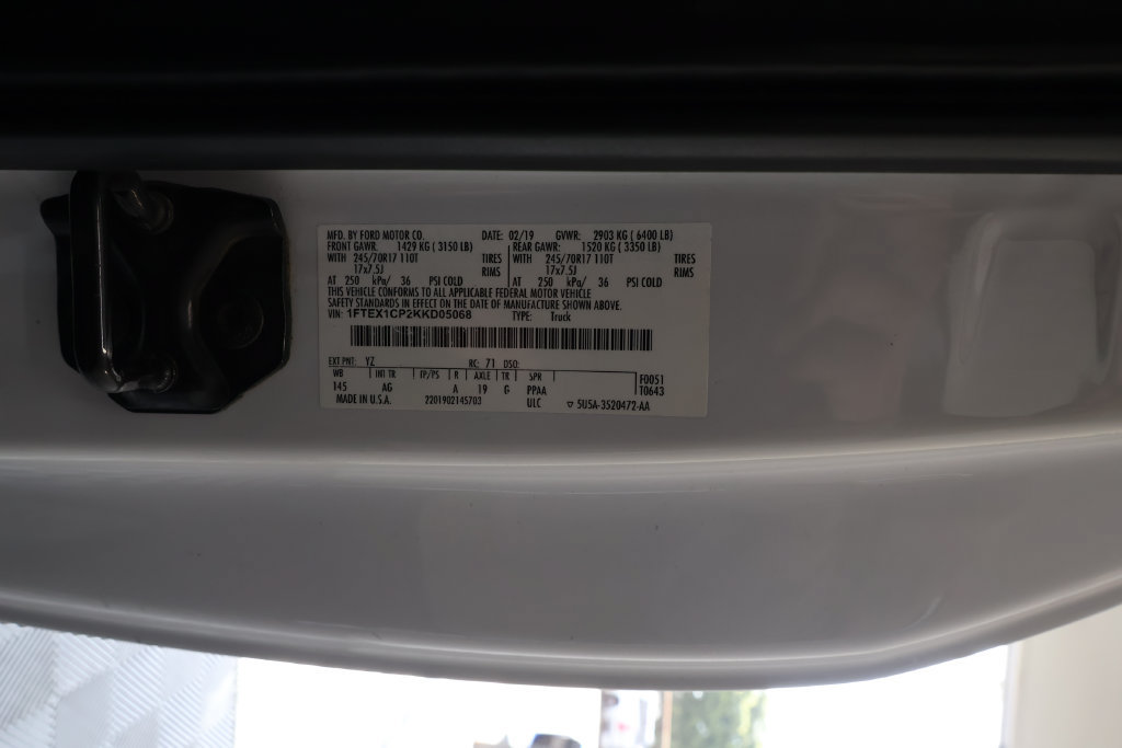 Used 2019 Ford F150 XL w/ Equipment Group 101A Mid RWD image 35