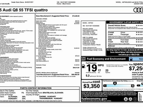 Used 2025 Audi Q8 Prestige image 24