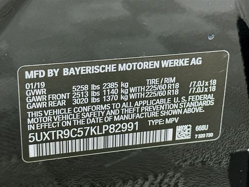 Used 2019 BMW X3 xDrive30i w/ Convenience Package image 12