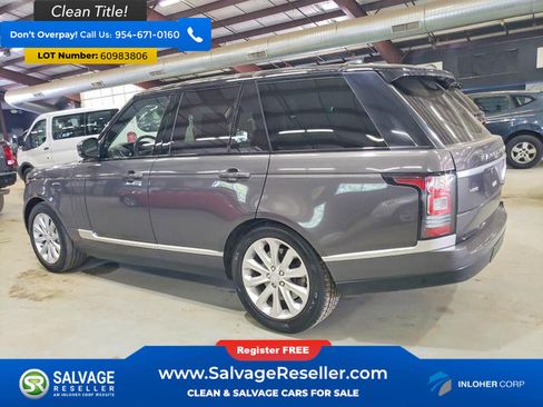 Used 2017 Land Rover Range Rover HSE AWD/4WD image 3