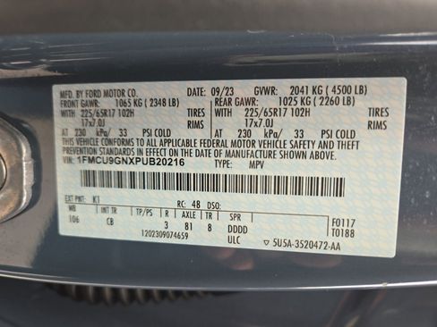 Used 2023 Ford Escape Active AWD/4WD image 27