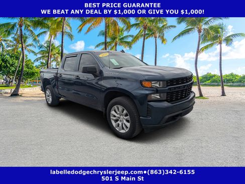 Used 2022 Chevrolet Silverado 1500 Custom image 1