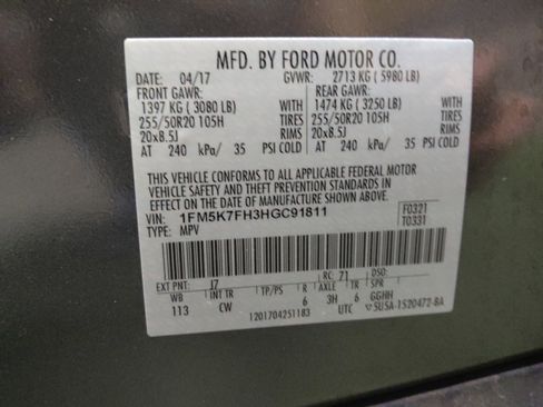 Used 2017 Ford Explorer Limited FWD image 33