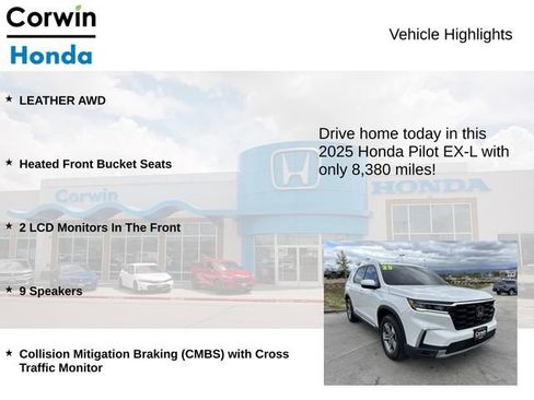 Used 2025 Honda Pilot EX-L image 6