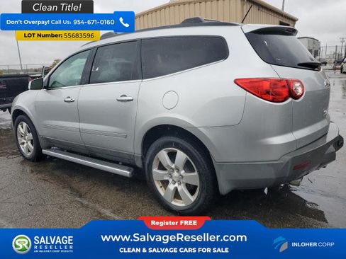 Used 2012 Chevrolet Traverse LTZ w/ LPO, 'HIT The Road' Package FWD image 3