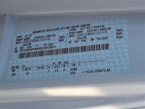 Used 2024 Ford E-450 and Econoline 450 Super Duty w/ Driver's Safety Package image 25