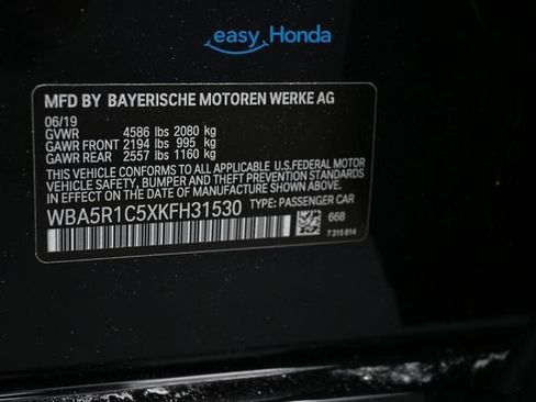 Used 2019 BMW 330i Sedan w/ Driving Assistance Package RWD image 18