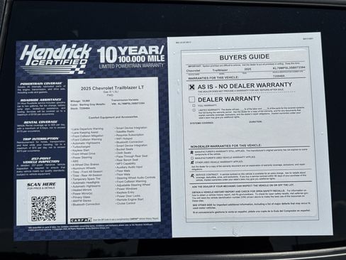 Used 2025 Chevrolet TrailBlazer LT w/ Convenience Package FWD image 34