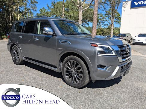 Used 2023 Nissan Armada Platinum w/ Cargo Package image 1