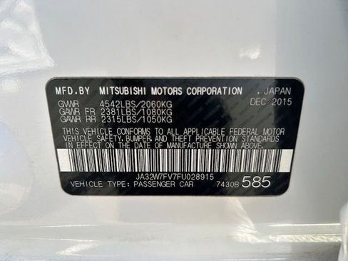 Used 2015 Mitsubishi Lancer Evolution Final Edition AWD/4WD image 21