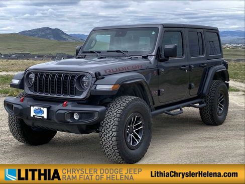 Used 2025 Jeep Wrangler Unlimited Rubicon w/ XTREMEE 35" Tire Package AWD/4WD image 1