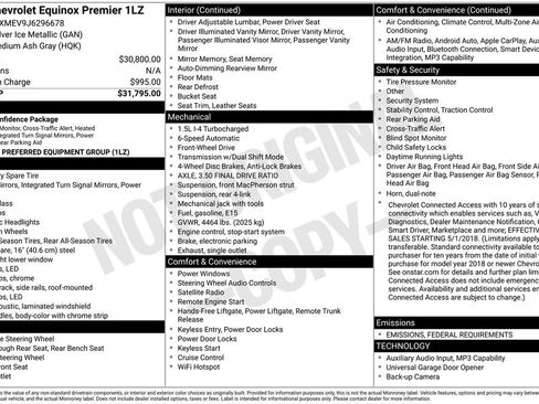 Used 2018 Chevrolet Equinox Premier image 36