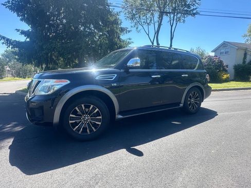 Used 2017 Nissan Armada Platinum w/ Captain Seat Package RWD image 4