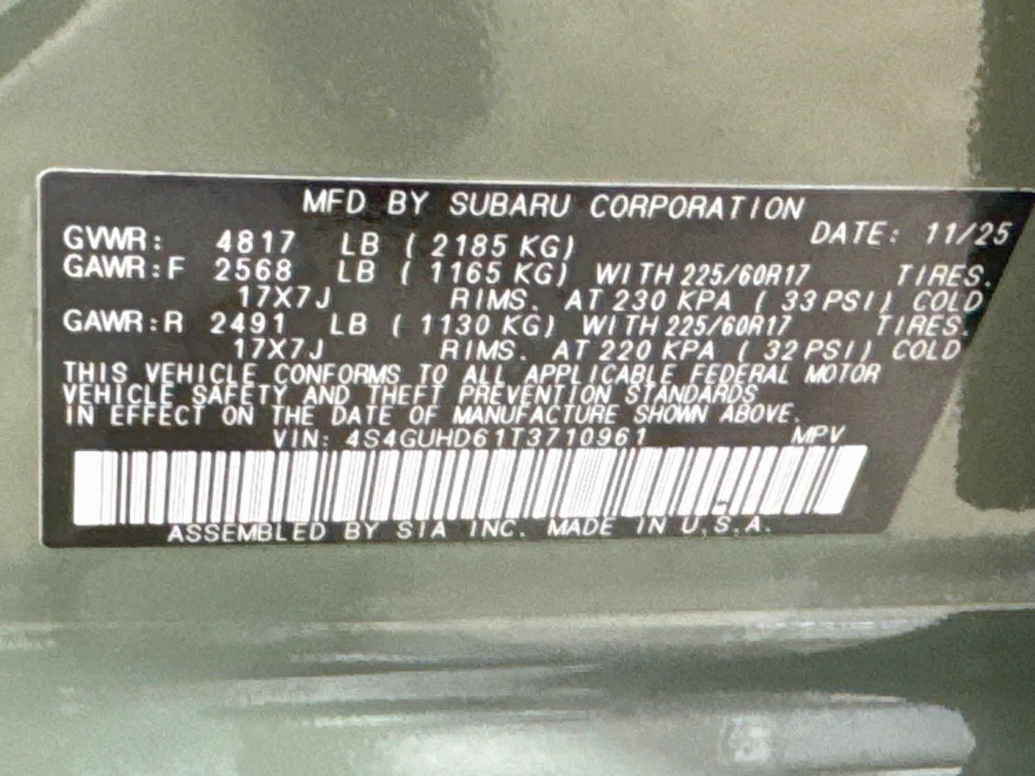 Certified 2026 Subaru Crosstrek 2.5i Premium AWD/4WD image 29