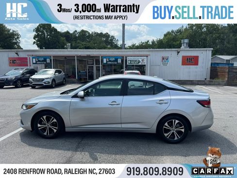 Used 2021 Nissan Sentra SV FWD image 2