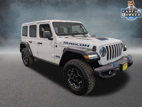 Used 2023 Jeep Wrangler Unlimited Rubicon 4xe w/ Cold Weather Group AWD/4WD image 3