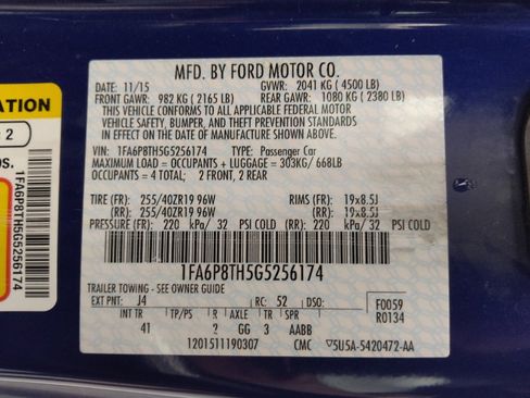 Used 2016 Ford Mustang Premium w/ Pony Package RWD image 33