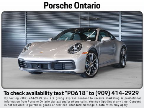 Used 2023 Porsche 911 Carrera w/ Premium Package RWD image 1