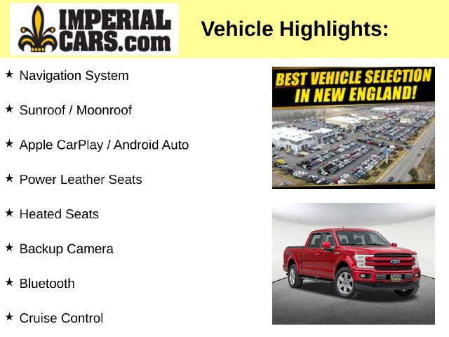 Used 2019 Ford F150 Lariat w/ Equipment Group 502A Luxury AWD/4WD image 8