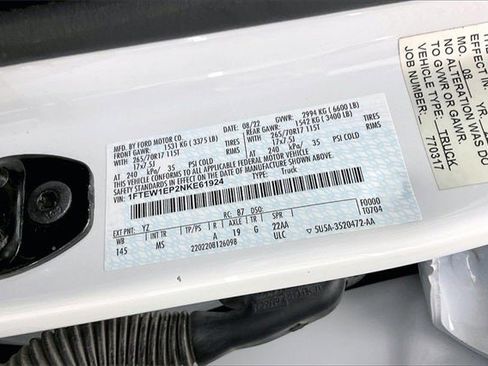 Used 2022 Ford F150 XLT w/ Trailer Tow Package image 32