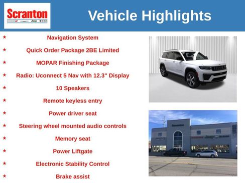 New 2026 Jeep Grand Cherokee L Limited w/ MOPAR Finishing Package AWD/4WD image 6