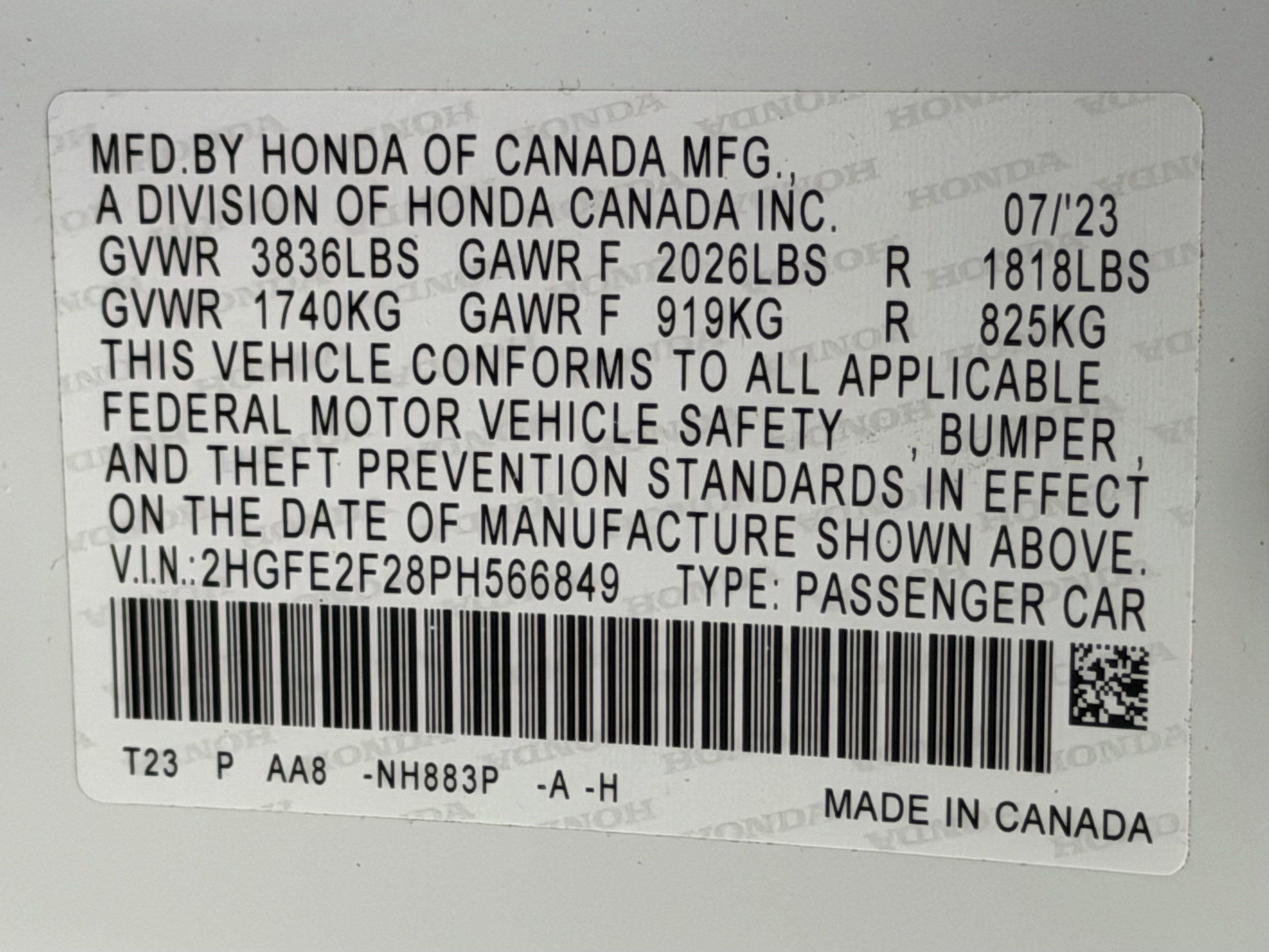 Used 2023 Honda Civic LX image 28