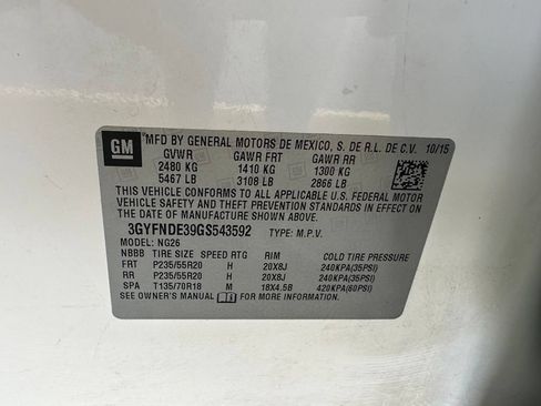 Used 2016 Cadillac SRX Premium image 37