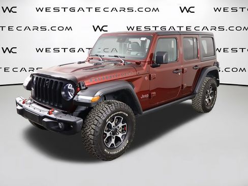 Used 2021 Jeep Wrangler Unlimited Rubicon AWD/4WD image 1
