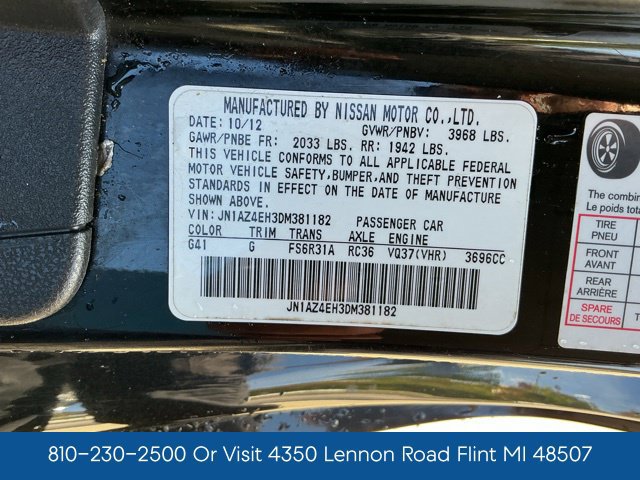 Used 2013 Nissan 370Z Coupe w/ Sport Pkg RWD image 29