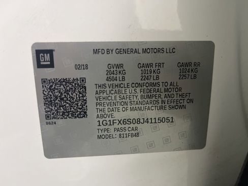 Used 2018 Chevrolet Bolt Premier w/ Driver Confidence II Package image 76