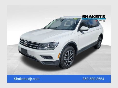 Used 2021 Volkswagen Tiguan SE AWD/4WD image 1