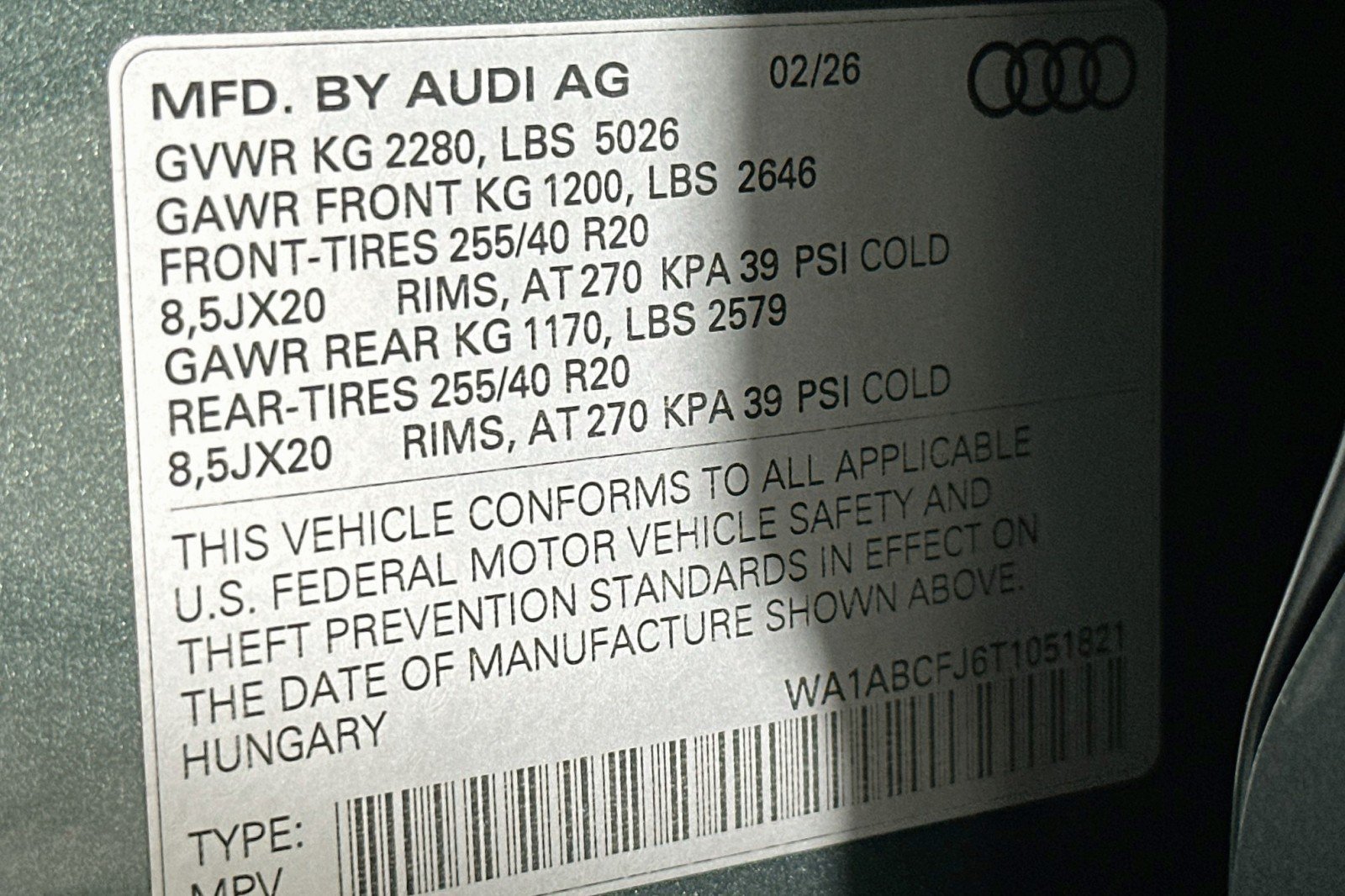 Used 2026 Audi Q3 quattro 2.0T AWD/4WD image 24
