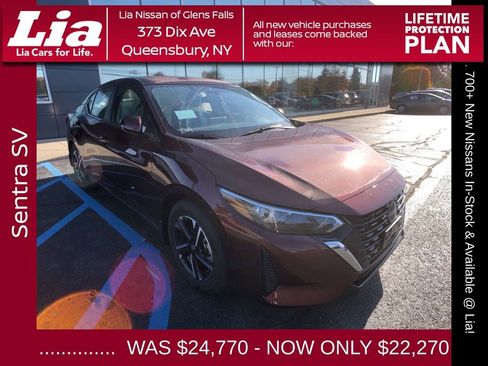 New 2025 Nissan Sentra SV w/ All-Weather Package image 1