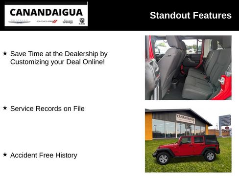 Used 2017 Jeep Wrangler Unlimited Sport w/ Quick Order Package 24S AWD/4WD image 8