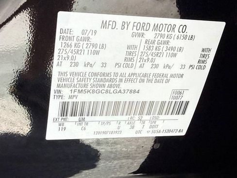 Used 2020 Ford Explorer ST w/ ST Street Pack AWD/4WD image 27