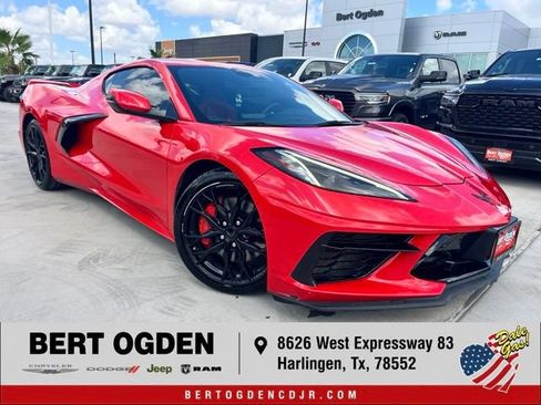 Used 2024 Chevrolet Corvette Stingray Preferred Cpe w/ Z51 Performance Package RWD image 1