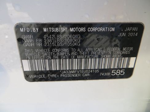 Used 2014 Mitsubishi Lancer Evolution GSR image 21