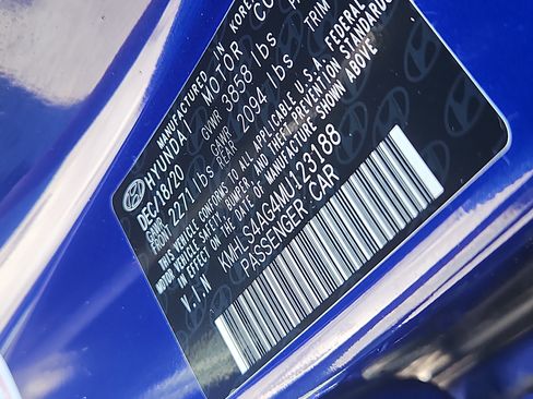 Used 2021 Hyundai Elantra SEL w/ Convenience Package FWD image 7
