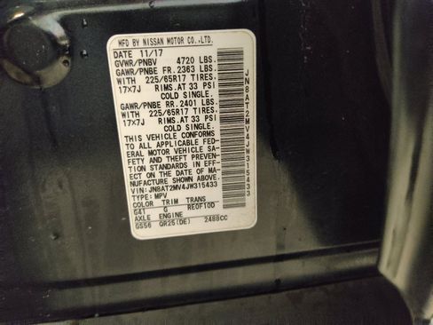 Used 2018 Nissan Rogue SV AWD/4WD image 33
