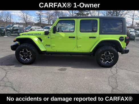 Used 2021 Jeep Wrangler Unlimited Rubicon 4xe w/ Steel Bumper Group AWD/4WD image 2