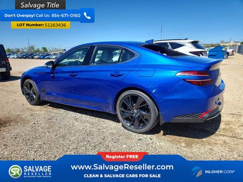 Used 2023 Genesis G70 2.0T w/ Sport Prestige Package AWD/4WD image 3