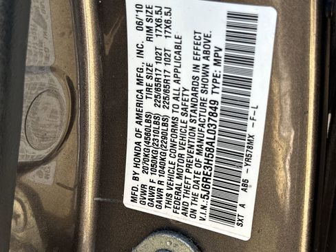 Used 2010 Honda CR-V EX image 31